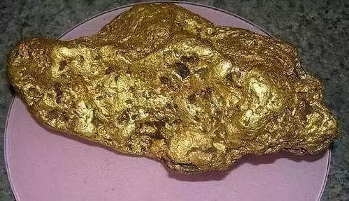 黃金原礦竟然長這樣，開眼界了！